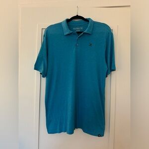 Hurley Men’s collared shirt- slightly worn- Medium